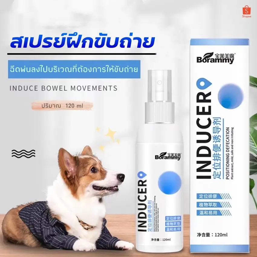 สเปรย์ฝึกฉี่ สเปรย์ฝึกหมาฉี่ สเปรย์ฝึกขับถ่าย ไบโอไลน์ ​สำหรับลูกสุนัข ฝึกให้ลูกสุนัขขับถ่ายในพื้นที่หรือบริเวณที่ต้องการมี ฝึ