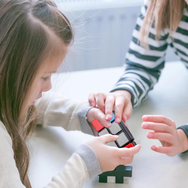 Product Introduction of Music, ever-changing Rubik's Cube puzzle, glowing sound, ever-changing Rubik's Cube game console, parent-child interactive toy 6