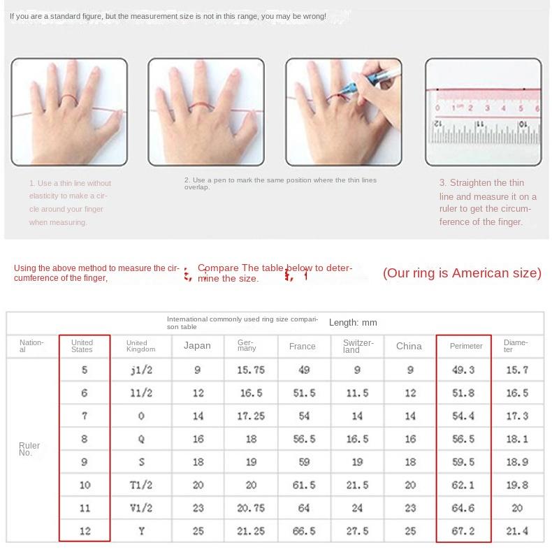 Product Introduction of Bộ Dây Cặp Đôi, Kim Cương Đầy Đủ Sang Trọng, Bộ Nhẫn Đính Hôn Zircon Tinh Tế 14