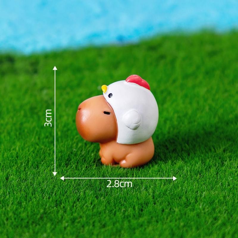 Product Introduction of Home Decoration Animals Capibara Capybara Figure Toys Figure Simulation Simulation Capibara Model Cartoon Model Capybara Animals Figures Desk Decor 12