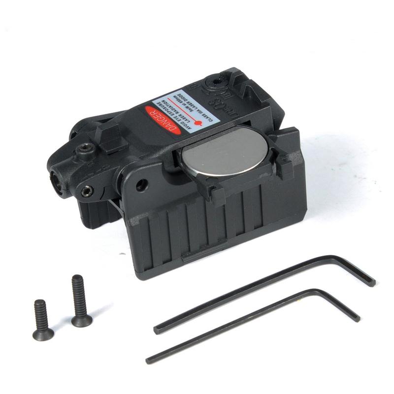 Product Introduction of Cross-border GLOCK Mini Red Laser Mount Small Laser Sight Infrared Laser Sight 18