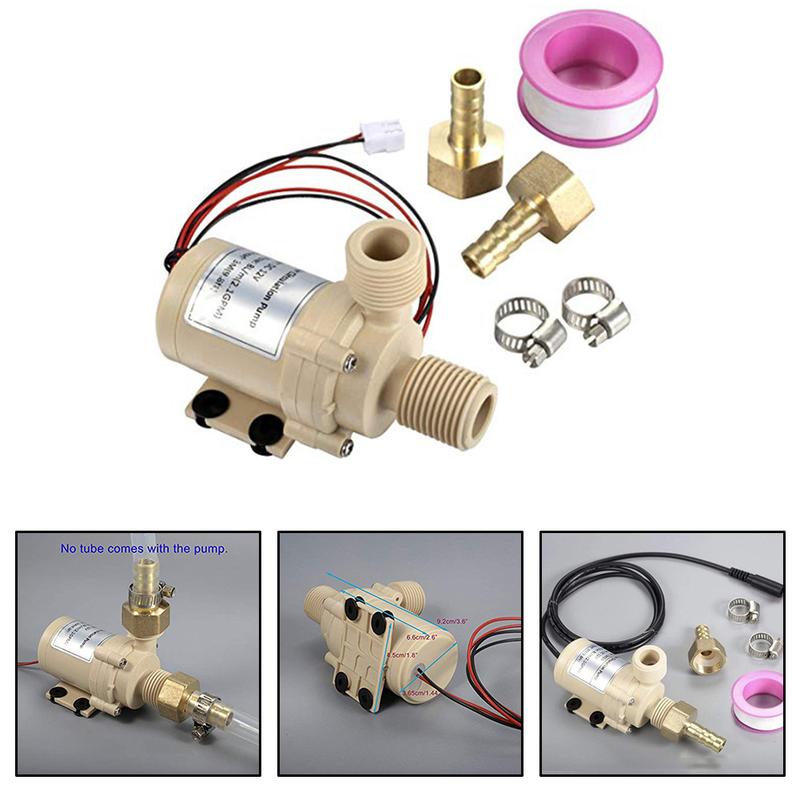 Brass Coupler 12V Pump Ome Improvement Plumbing Stainless Steel Clamp BYT-7A006 Circulation Pump Discharge Head 7