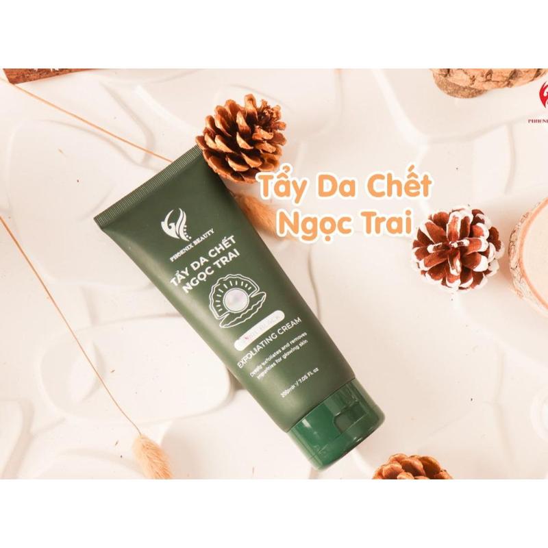 Tẩy Tế Bào Chết ngọċ Trai Phoenix Beauty, Giúp Da sạch Mịn Màng Tươi Mới Nữ Women 0