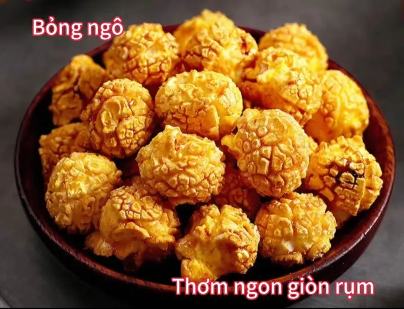 1kg  Bỏng ngô-bắp rang thơm ngon giòn 0