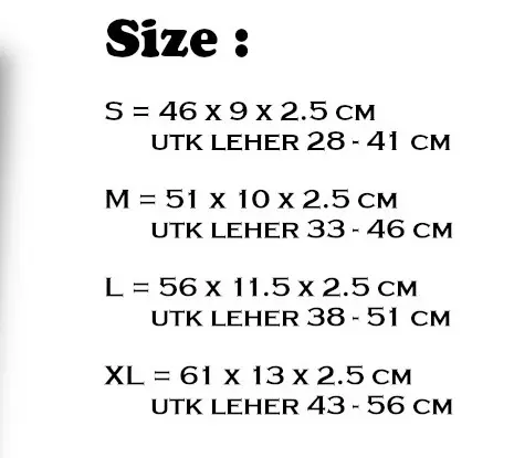 Soft Cervical Collar LIFE RESOURCES / Neck Collar/Busa Penyangga Leher 2