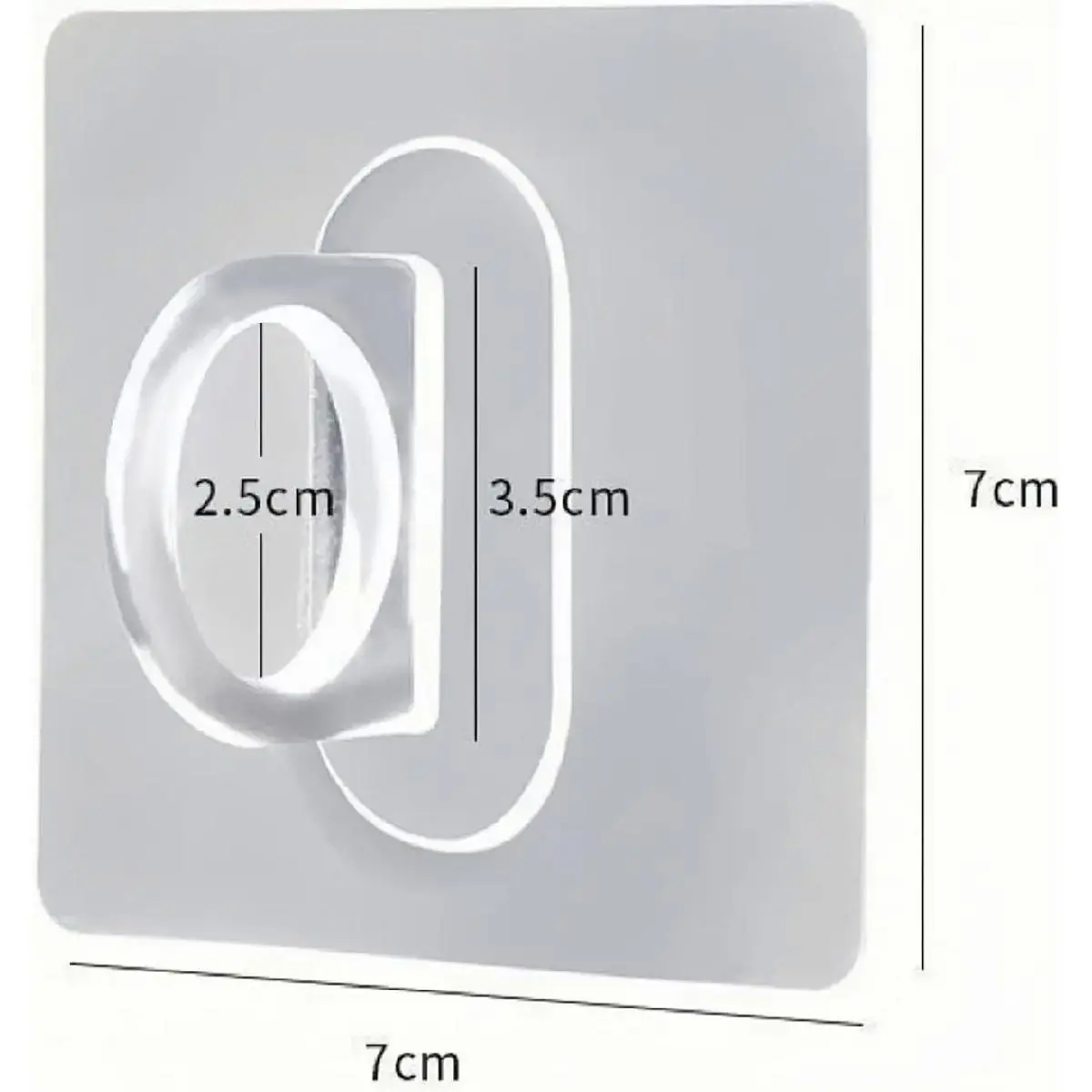 3/10PCS Adhesive Spray Bottle Hooks Wall Mounted Hanging Ring for Curtain Rod Holder Kitchen Storage Accessories Heavy Duty