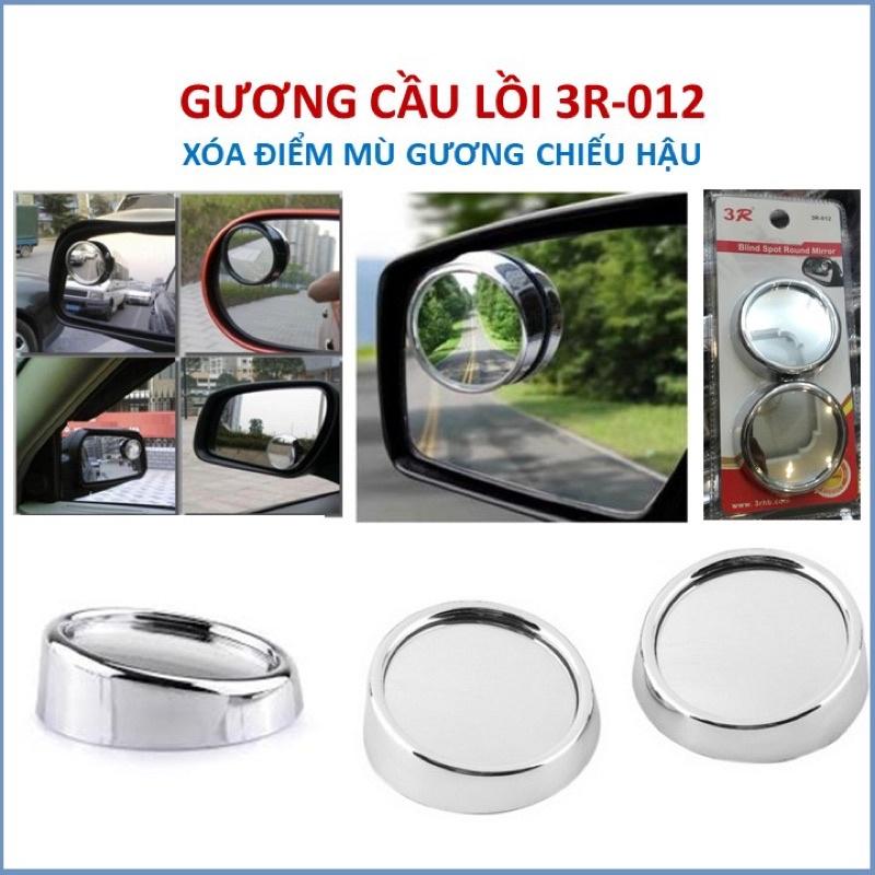 Gương Cầu Lồi Chính Hãng 3R Gắn Gương Chiếu Hậu Cao Cấp 4