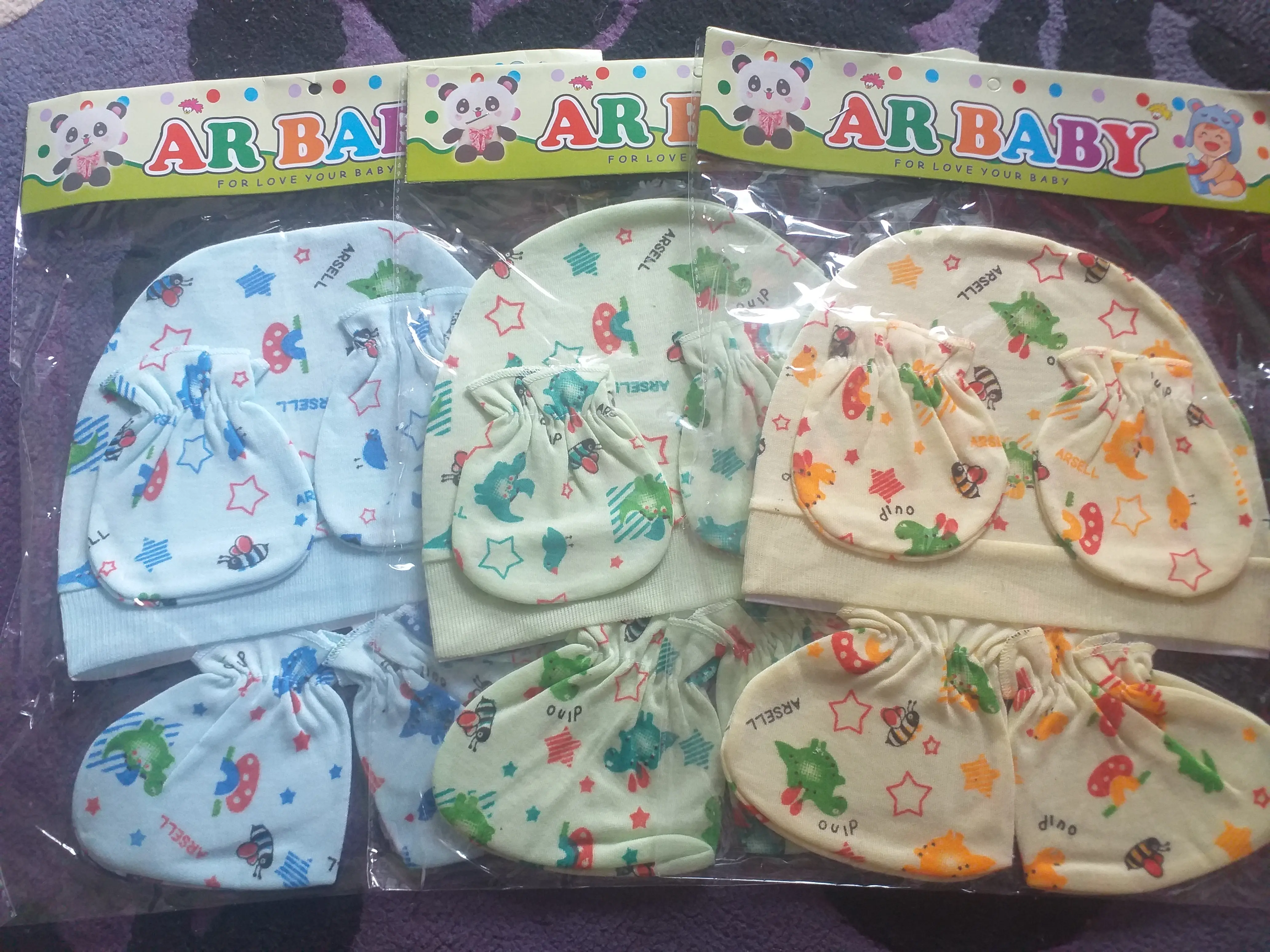topi bayi set termurah topi lucu topi dan sarung tangan kaki