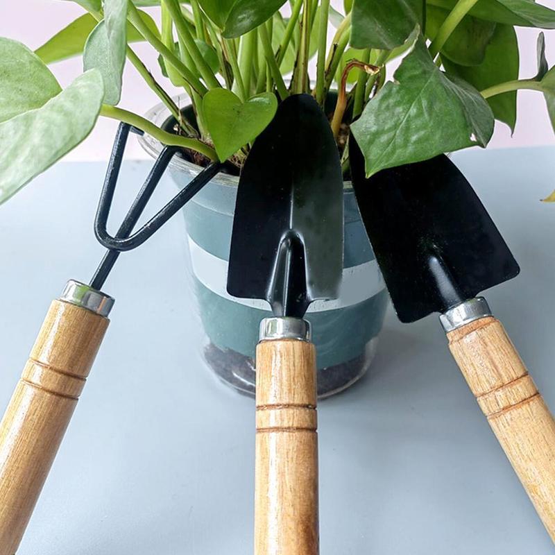 Product Introduction of 【Lowest Price】Garden Tools Three-piece Garden Rake For Planting Vegetables And Flowers Meaty Q9V3 37