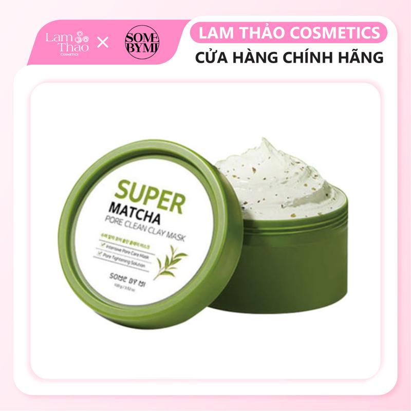 Mặt Nạ Đất Sét Some By Mi Super Matcha Pore Clean Clay Mask Skincare