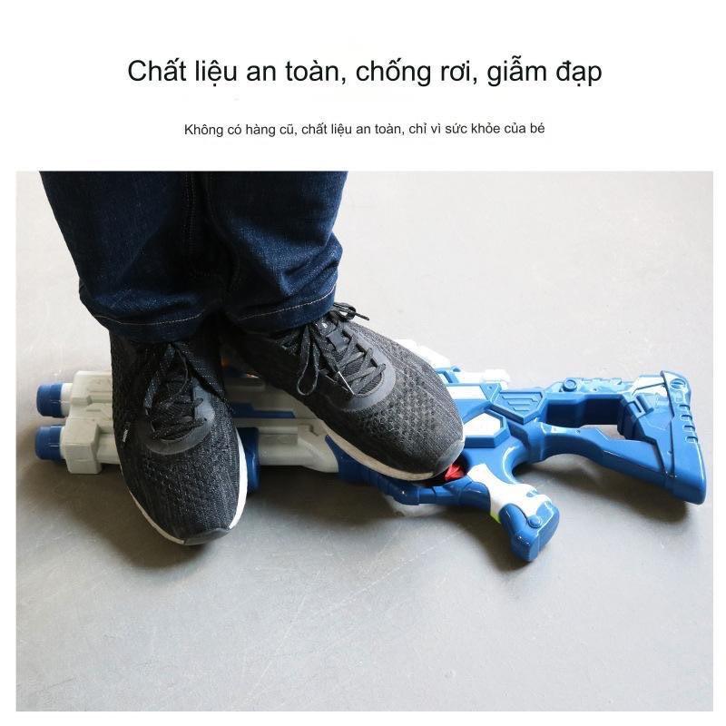 Đồ chơi phun nước áp lực cao cho bé có 2 nòng size to dài 60cm dung tích 600ml - Pin Toy 4