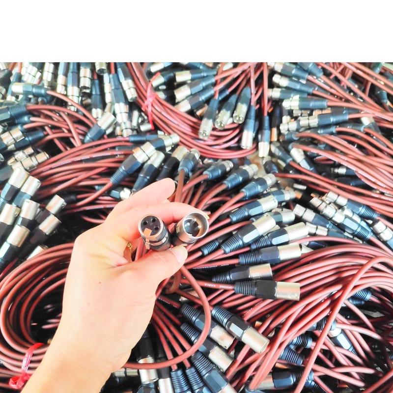 xả kho lấy tương tác ... dây canon - canon , jack canon đực cái , dây tín hiệu âm thanh cáp dẻo chống nhiễu , chịu lực