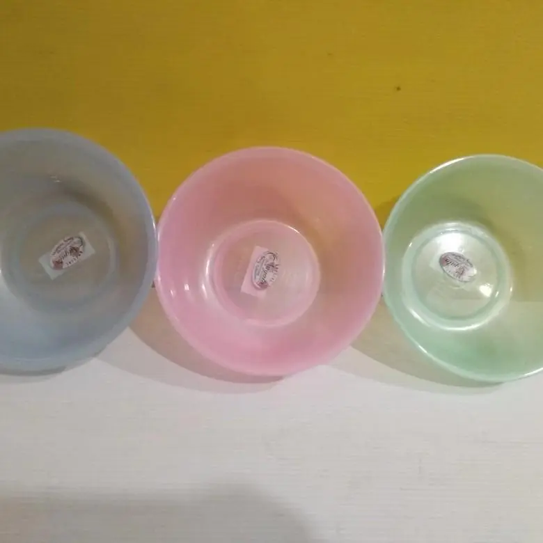 MANGKOK PLASTIK "5" INC MERK NAGATA WARNA WARNI