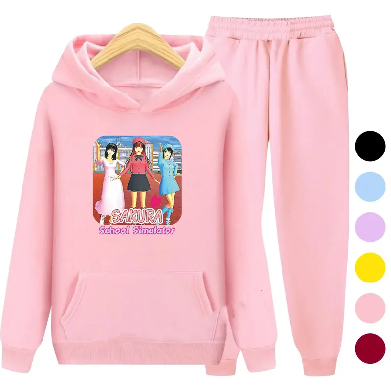 Setelan Anak Sakura SchooL Simulator / sweater Hoodie Anak dan Remaja Murah 0
