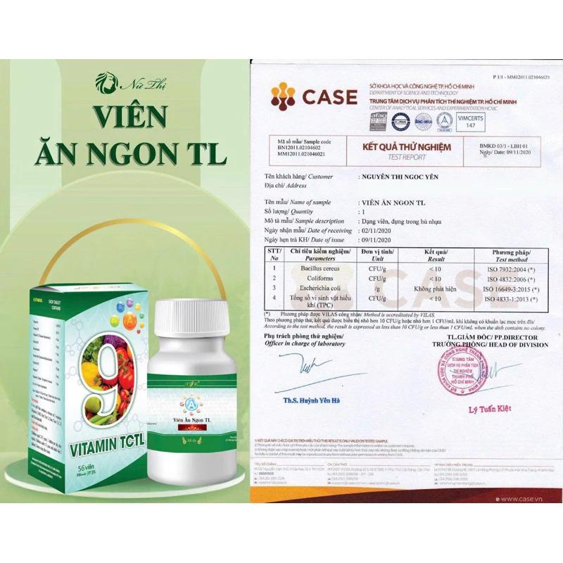Combo 3 hộp Viên ăn ngon TL 100V , giúp tăng cân an toàn với 9 loại vitamin, hỗ trợ tăng cơ bắp và sức khỏe 2