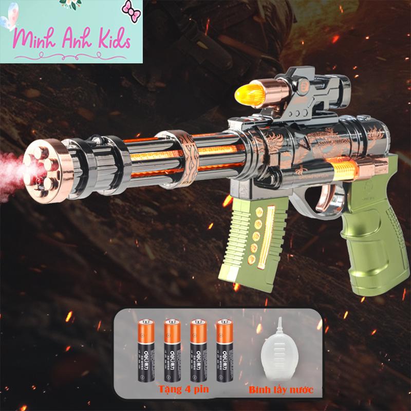 Đồ chơi ánh sáng trung thu Phun Sương  cho bé có dèn và âm thanh Toy Pin Led 2