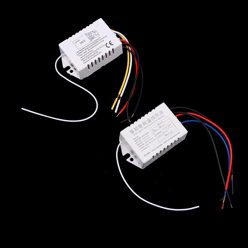 Product Introduction of Digital Remote Control Light Switch Wireless ON OFF Switch For Light Bulb Chandelier 220V RF433 1/2/3/4 Ways 33