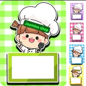 Stiker Bumbu Dapur Lucu