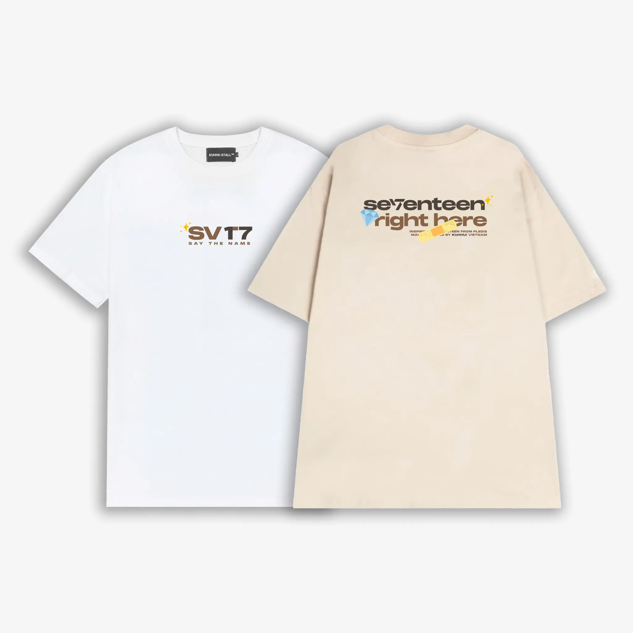 SEVENTEEN TEE - Áo thun của Kuhhu Stall