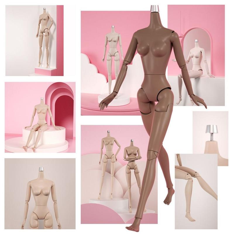 Product Introduction of Doll Accessories Multi Joints Doll's Body 26.5cm Height Replacement 1/6 Model Body Dress Up White Skin BJD Doll Body Girls Children 11