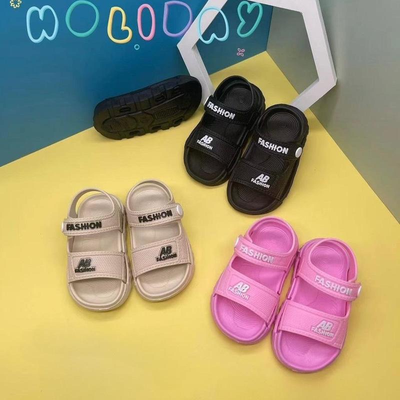 Sandal AB Siêu Nhẹ EVA Cho Bé Trai Gái - Đen Kem Hồng Dép Sandal