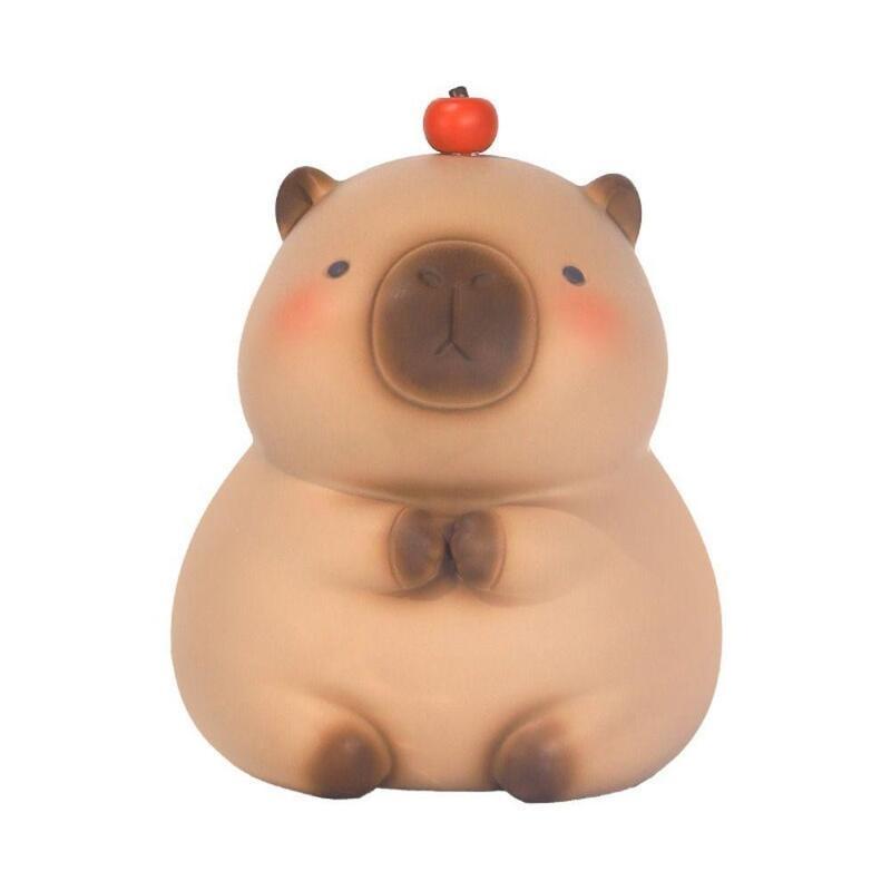 Product Introduction of Capybara Cute Cartoon Guinea Pig Piggy Bank, Home Decoration Desktop Crafts Children's Gifts Saving Money Bank 15