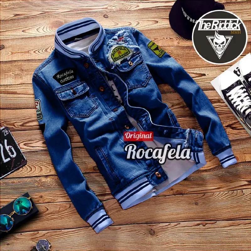 JAKET BOMBER PRIA EMBLEM ORIGINAL DISTRO 0