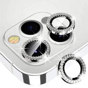 Protector de lente de teléfono de vidrio templado, juego de 1 película protectora de lente de teléfono 9H, accesorios para teléfono compatibles con iPhone 17, 16, 15, 14, 13, 12, 11, Pro Max, Mini y Plus