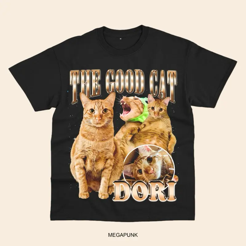 Kaos Bucin Custom Foto RAP VINTAGE TEE (Girlfriend, Boyfriend, Family, Pet, Everything!) 6