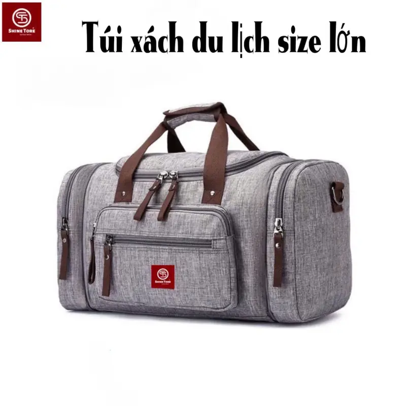 Túi xách du lịch SIZE LỚN thời trang tiện dụng SHINE TORE ST-272  Nhung Nam Bag Da 0