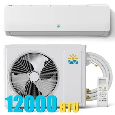 Pioneer 12000 Btu Non Duct Air Conditioner Mini Split Ac/Heating