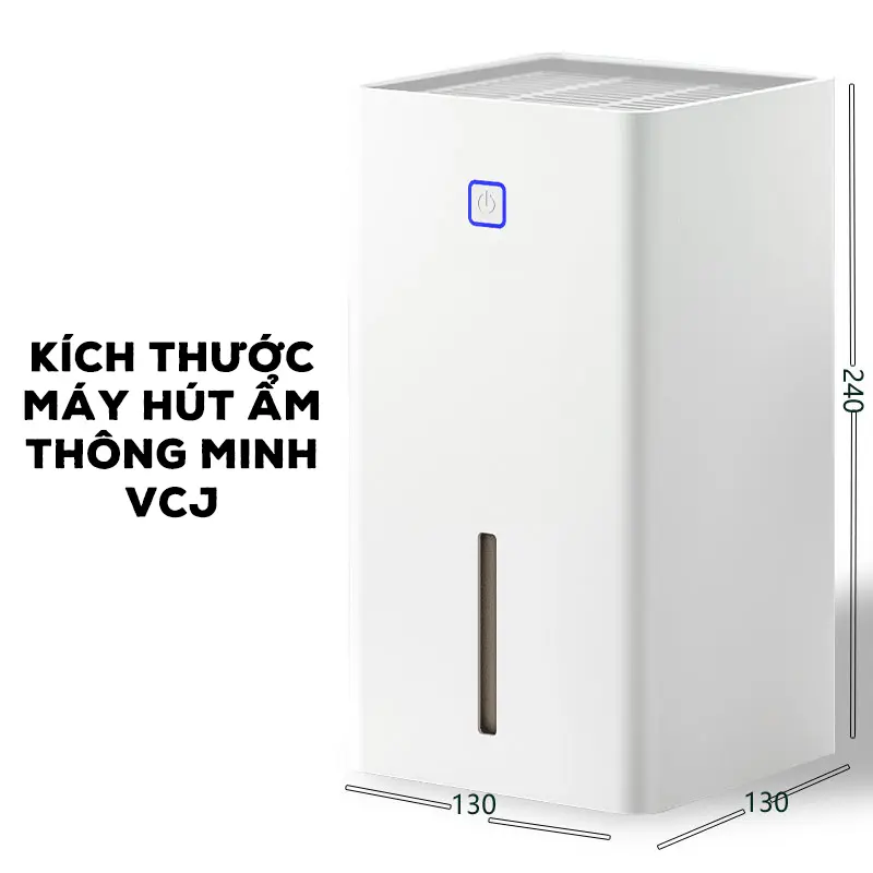 [BÁN CHẠY] Máy Hút Ẩm Không Khí VCJ Tiện Lợi Cho Phòng Ngủ, Tủ Quần Áo, Giảm Ẩm Mốc, Bảo Hành 12 Tháng 5