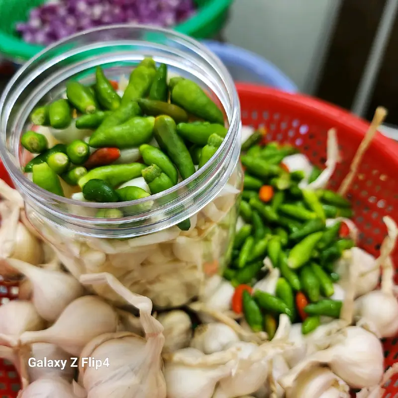 Tỏi Lý Sơn Ngâm Chua Ngọt 400g 1