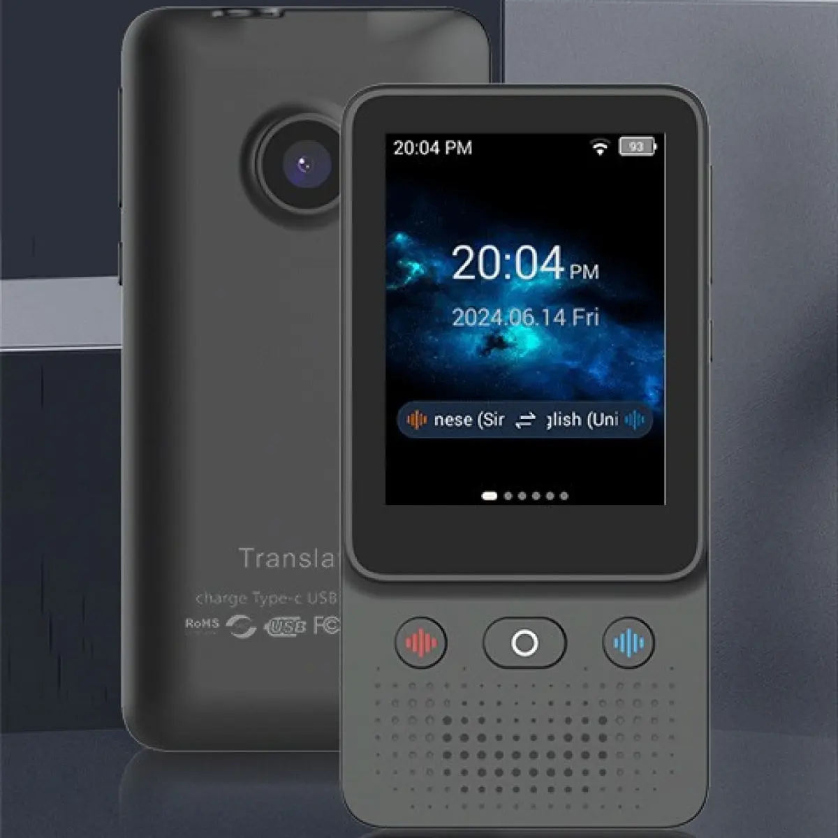 138 Languages Offline Voice Translator WIFI Real Time Translation Device
