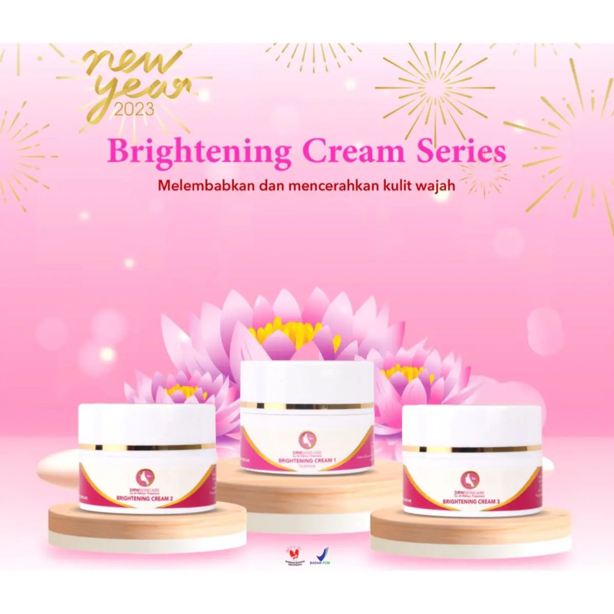 Cream Malam Brightening Drw Skincare Mencerahkan Wajah