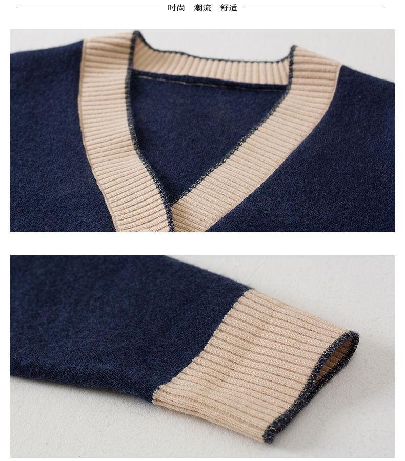 Product Introduction of Áo Khoác Len, Áo Ngắn, Phong Cách Phương Tây Trung Niên Cho Mẹ, Áo Len Dài Tay, Áo Cardigan Nữ, Áo Khoác Nhỏ, Mùa Xuân Và Mùa Thu, Năm 2024 15