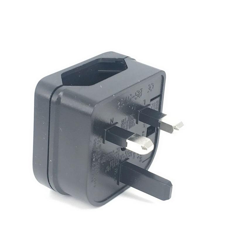 Product Introduction of 2024 2 Pin to 3 Pin EU to UK Power Socket Portable PC Plug Converter 250v Charger Travel 19