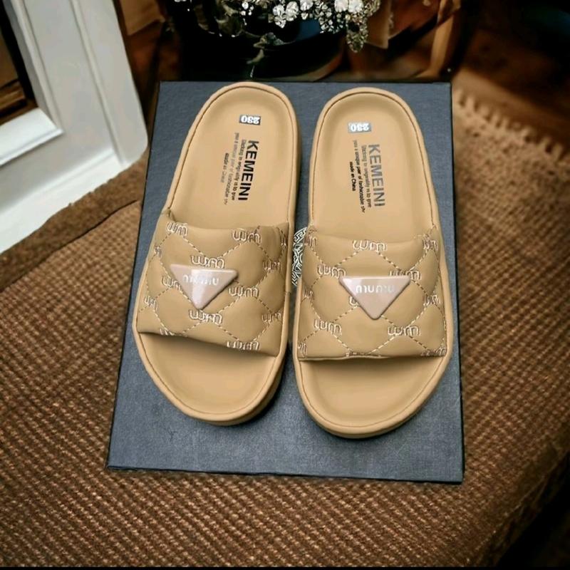 Dép Sandal Nữ Quai Ngang Đế Dày Phong Cách Hàn Quốc - DéP 1