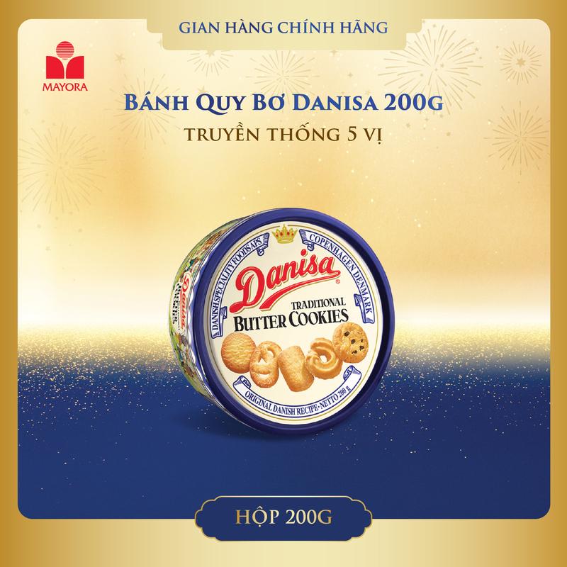 BÁNH QUY BƠ DANISA HỘP 200G