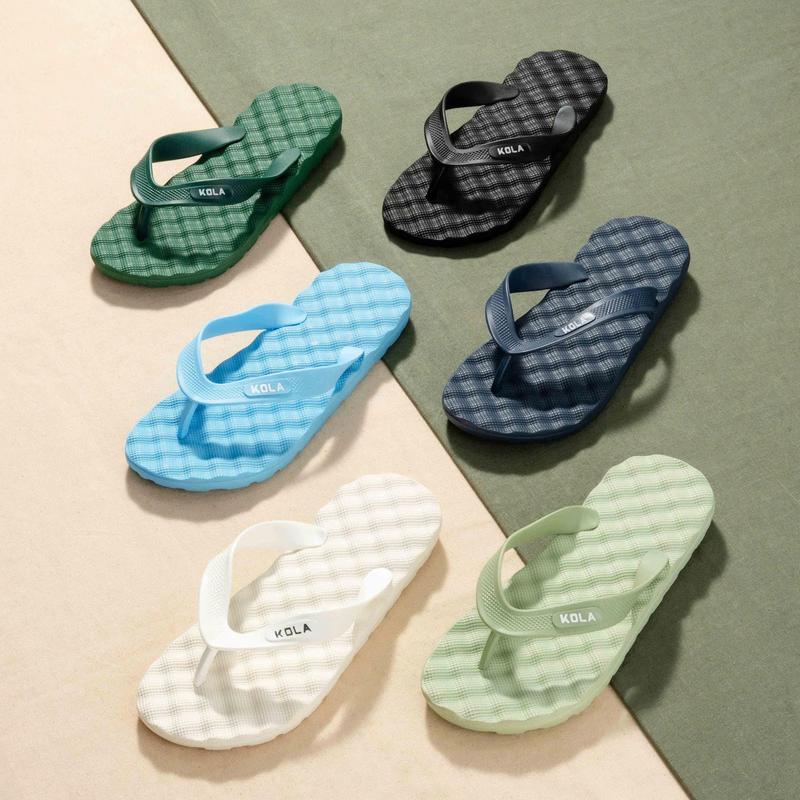  Dép Xỏ Ngón Nam Nữ KOLA  Êm Nhẹ  Phù Hợp Đi Ngoài Trời  Đi Chơi  Chống Trơn Trượt Tốt 