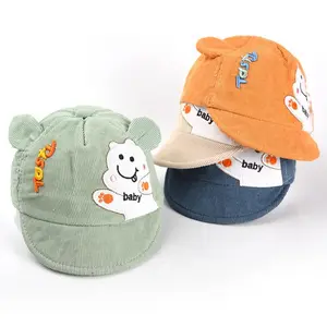 BB Topi Baseball Bear Motif Bordir Untuk Anak Perempuan Dan Laki-Laki