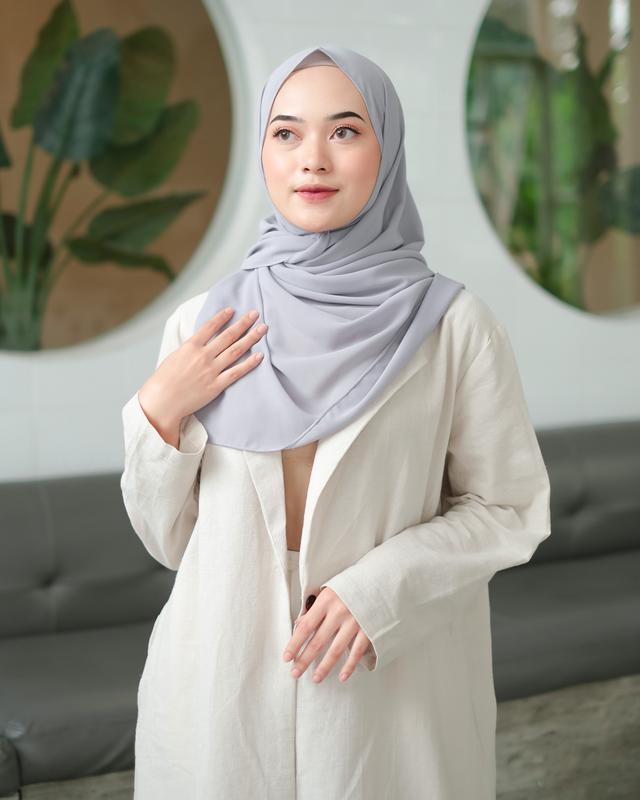 Glamour Hijab - Zalla Shawl ( Pashmina Ceruty Babydoll Premium ) 3