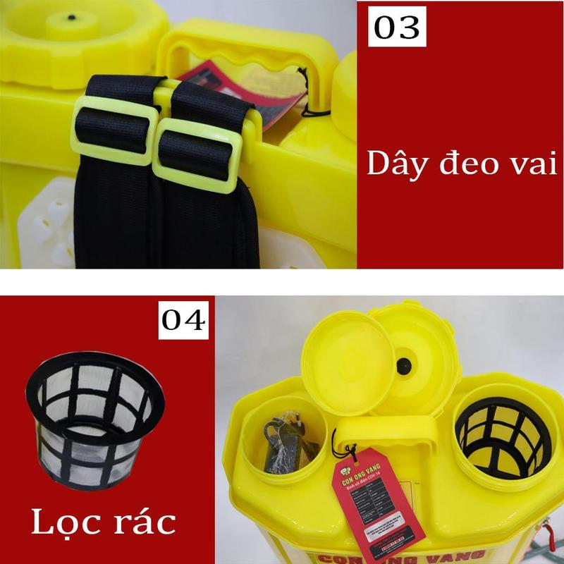 Product Introduction of Bình Xịt Điện 16 lít Con Ong Vàng cov 16d 31