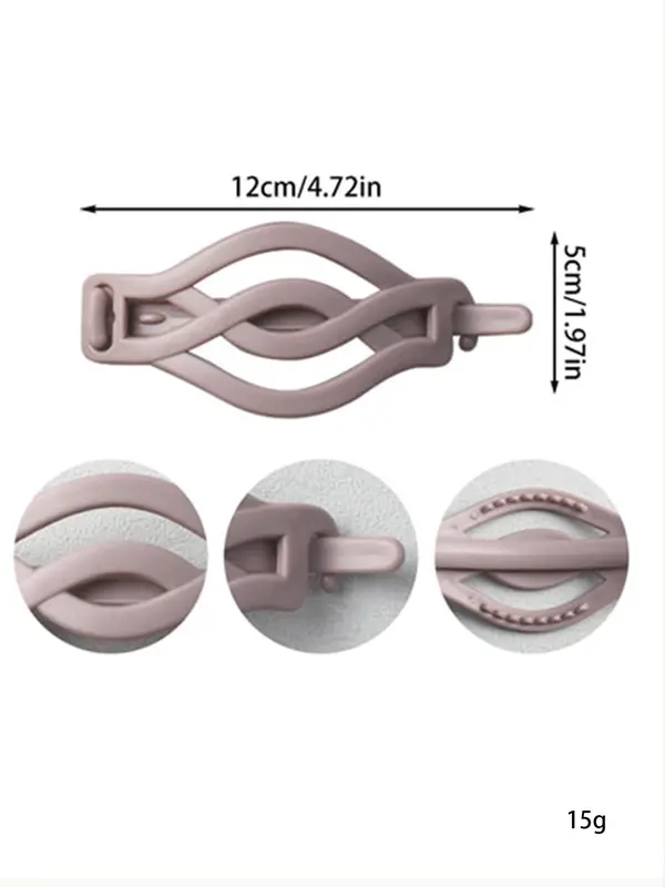 Minimalist Style Hair Twist Clip, Casual Versatile Hair Accessories for Women, High-end Hair Accessory for Daily Use 1