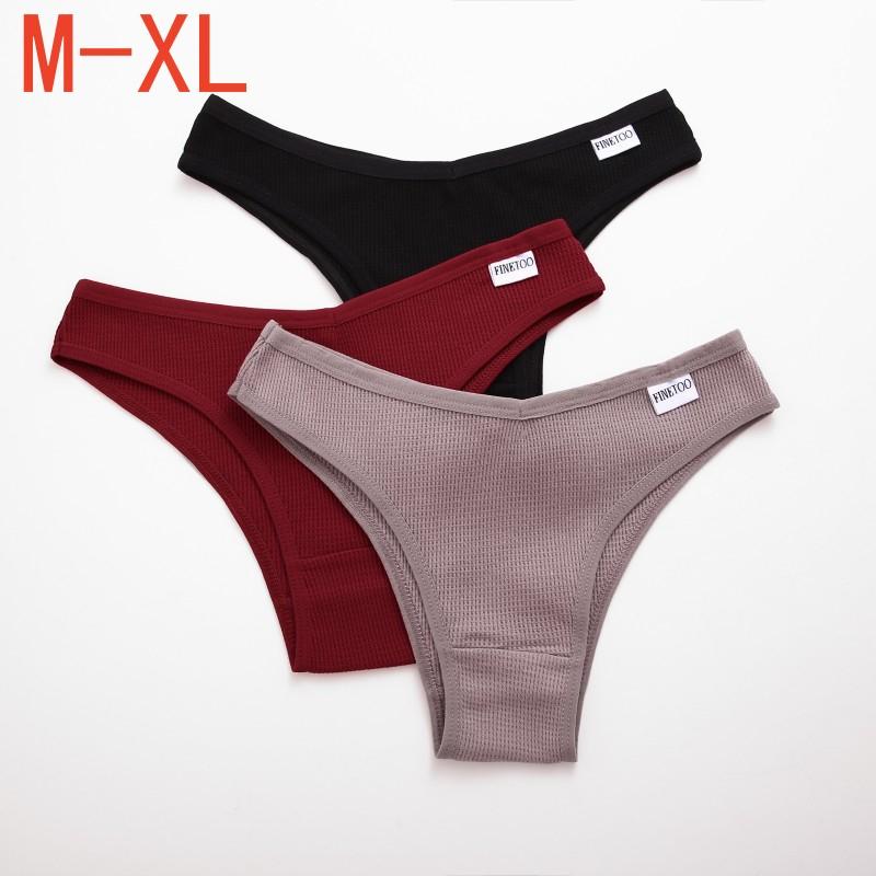 Pure Cotton Brazilian Panties for Women Waffle Style Underwear Breathable and comfortable Lady Solid Party Flash Everyday Day Birthday Anniversary Spandex 1