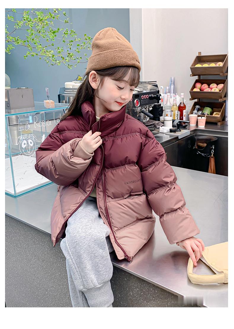 Product Introduction of Áo Khoác Bông Lông Vũ Cho Bé Gái, Quần Áo Mùa Đông, Hàng Mới Về 2024, Áo Khoác Dày Dặn Mùa Đông, Dành Cho Trẻ Em, Áo Khoác Độn Bông Mùa Đông Ngắn, Thích Hợp Cho Bé Gái áo  khoác  hè  cho  bé  gái 12