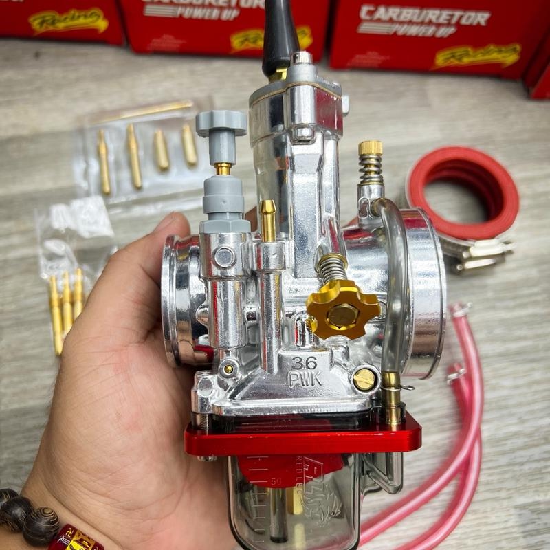 Bình Ga Dẹp Redleo mẫu đua chén xăng lớn 24mm-38mm