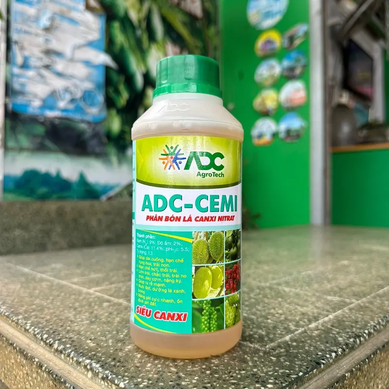 Phân bón lá Canxi Nitrat ADC-CEMI (500ml) 0