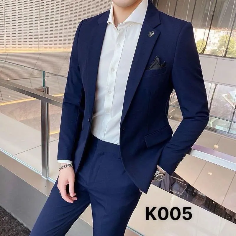 Bộ Quần Áo Vest Nam Hàn Quốc Trẻ Cho Kỷ Yếu