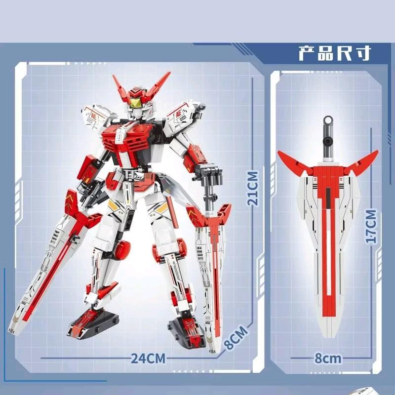 [454 pcs] Đồ chơi Lắp Ráp Astray Red nhà Miu's Toybox - Bộ Lắp Ráp Tháo Lắp 1